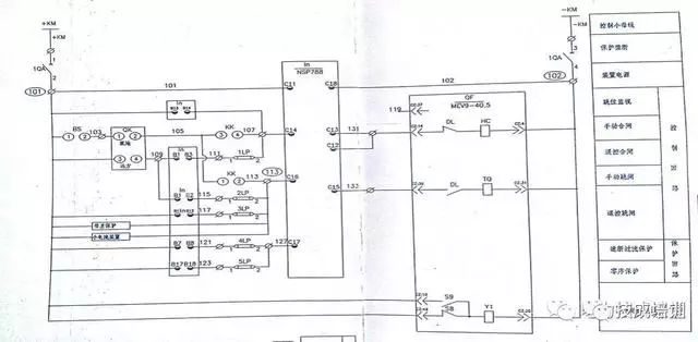 高壓開關(guān)柜二次圖閱讀說明，電氣人員必須閱讀該圖~