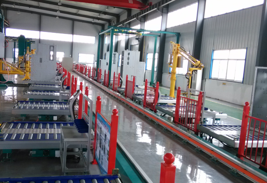 屏柜生產(chǎn)線，開關(guān)柜生產(chǎn)線組裝生產(chǎn)線設(shè)備