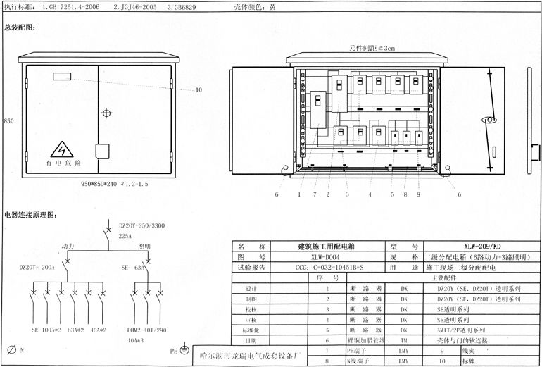 如何在施工現(xiàn)場配置臨時用電配電箱(機(jī)柜)？標(biāo)準(zhǔn)化的例子！