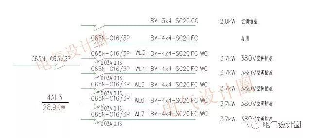 建筑電氣:總分配電箱系統(tǒng)圖學(xué)習(xí)，非常完整的技術(shù)！