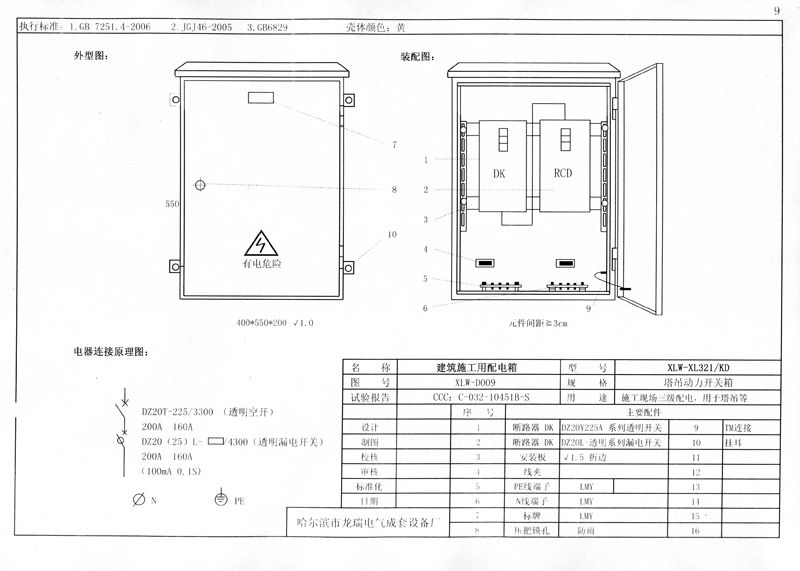 施工現場臨時用電配電箱(機柜)標準化配置圖集，只有這一個！