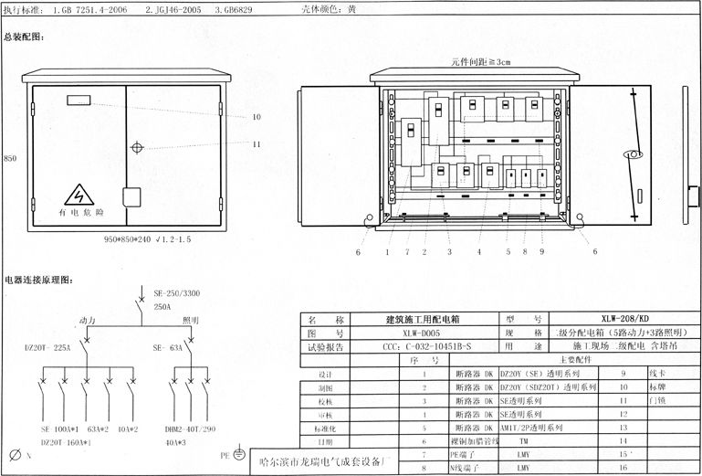 標準化示例|如何配置施工現(xiàn)場臨時用電配電箱(機柜)？